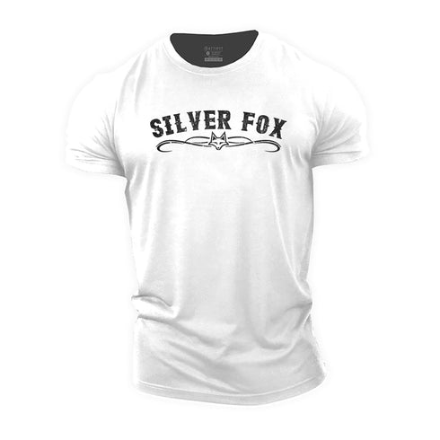 Men's Silver Fox Cotton T-Shirt