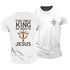 Men's The Only King We Need Is Jesus Cotton T-Shirt