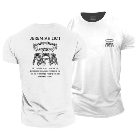 Men's JEREMIAH 29:11 Cotton T-Shirt
