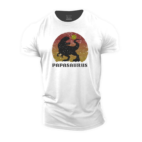 Men's Papasaurus Cotton T-Shirt