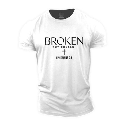 Men's Broken But Chosen Cotton T-Shirt