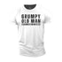Men's Grumpy Old Man with a Sense of Humor Cotton T-Shirt