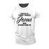 Men's I Can Do All Things Through Jesus Cotton T-Shirt