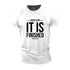 Men's It Is Finished Cotton T-Shirt