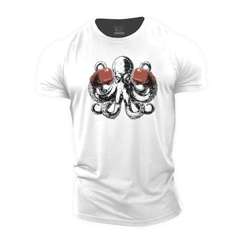 Men's Unleash the Tentacles Cotton T-Shirt
