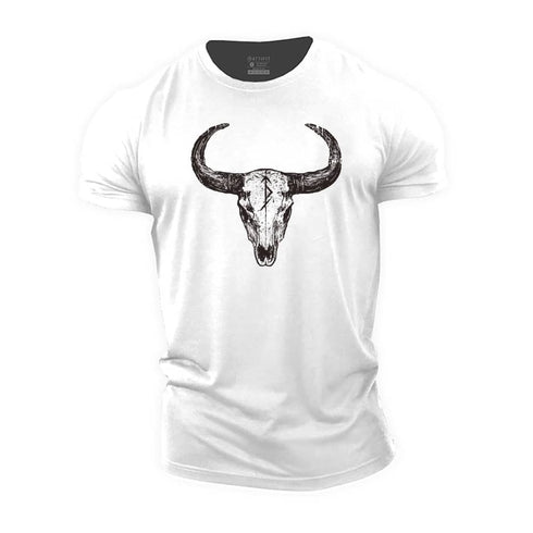 Men's Strength Bull Cotton T-Shirt