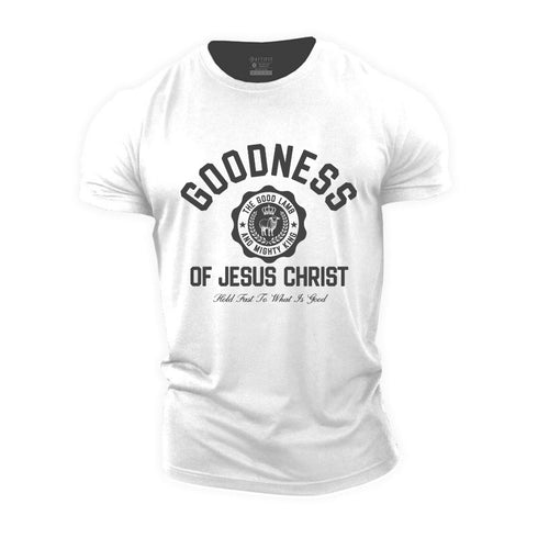 Men's Goodness Of Jesus Christ Cotton T-Shirt
