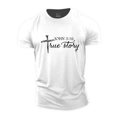 Men's True Story Cotton T-Shirt