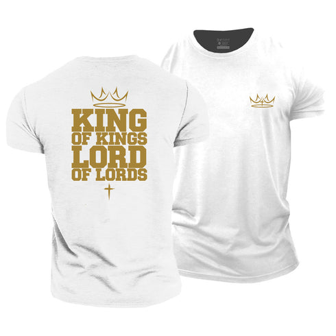 Men's King Of Kings Lord Of Lords Cotton T-Shirt