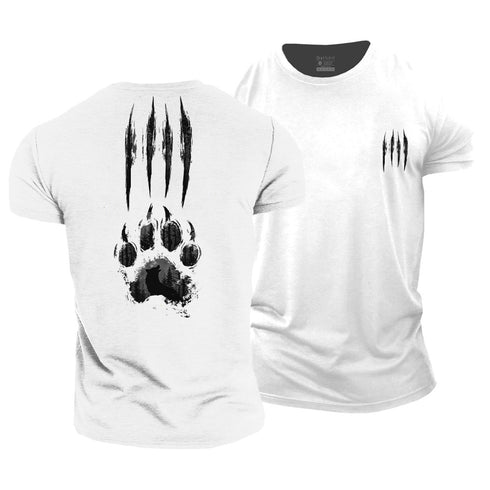 Men's Wolf Claw Landscape Cotton T-Shirt