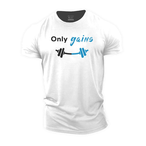 Men's Only Gains Cotton T-Shirt