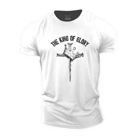 Men's The King Of Glory Cotton T-Shirt