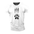 Men's Wolf Claw Cotton T-Shirt
