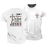 Men's I Don't Believe In Luck I Believe In Jesus Cotton T-Shirt