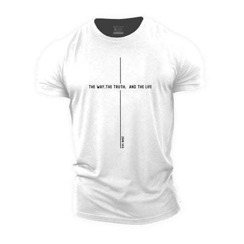 Men's The Way The Truth And The Life Cotton T-Shirt