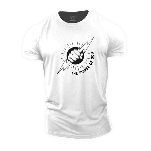 Men's The Power Of God Cotton T-Shirt