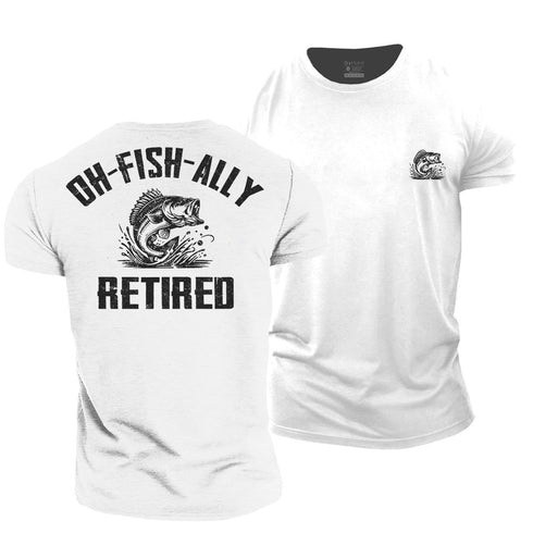 Men's Oh-Fish-Ally Retired Cotton T-Shirt