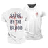 Men's Saved By The Blood Cotton T-Shirt