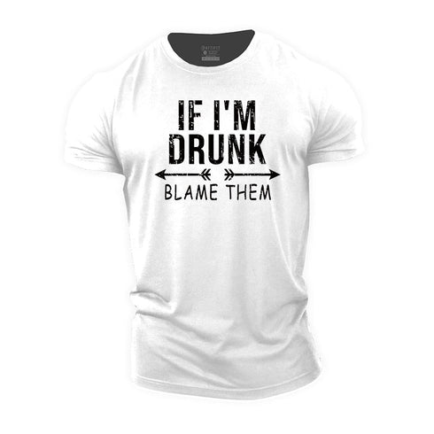 Men's If I Drunk Cotton T-Shirt