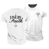 Men's Live By Faith Cotton T-Shirt
