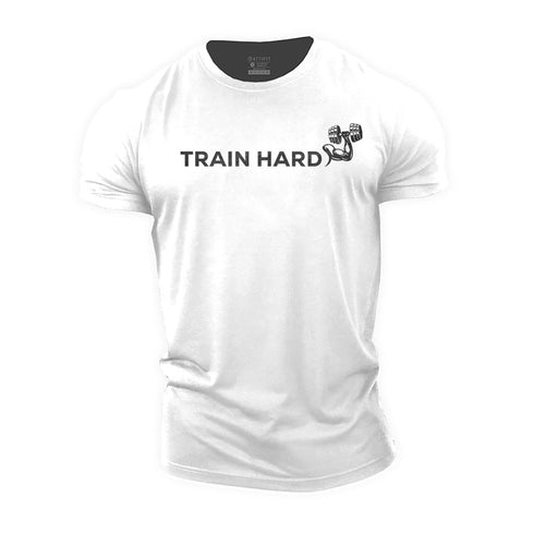 Men's Train Hard Cotton T-Shirt