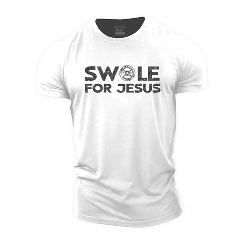 Men's Swole for Jesus Cotton T-Shirt