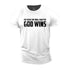 Men's God Wins Cotton T-Shirt