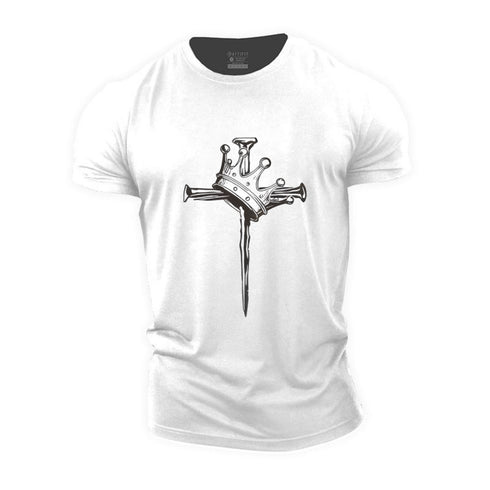 Men's Cross Crown Cotton T-Shirt