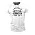 Men's I Flexed, and My Sleeves Fell Off Cotton T-Shirt