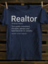 Unisex Real Estate Realtor Definition T-shirt