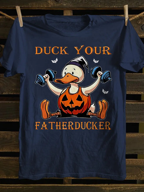 Unisex Duck Your Fatherducker T-shirt