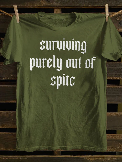 Unisex Surviving Purely T-shirt