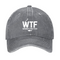 Men's WTF - WHERE'S THE FISH FUNNY PRINT CAP