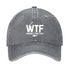 Men's WTF - WHERE'S THE FISH FUNNY PRINT CAP