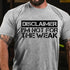 Men's Disclaimer I'm Not For The Weak T-Shirt