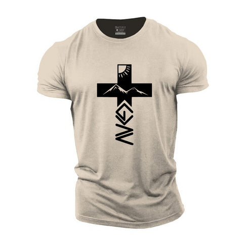 Men's Mountain Faith Cotton T-Shirt