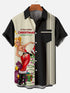 Men's Christmas Funny Graphic Short Sleeve Hawaiian Shirt