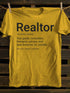 Unisex Real Estate Realtor Definition T-shirt