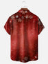 Men's Christmas Funny Graphic Short Sleeve Hawaiian Shirt