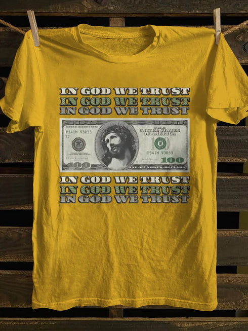 Unisex In God We Trust Christian T-Shirt