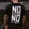 Men's No Girlfriend No Problem Printed T-shirt