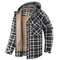 Men‘s Warm Pocket Casual Hoodie Jacket Outwear